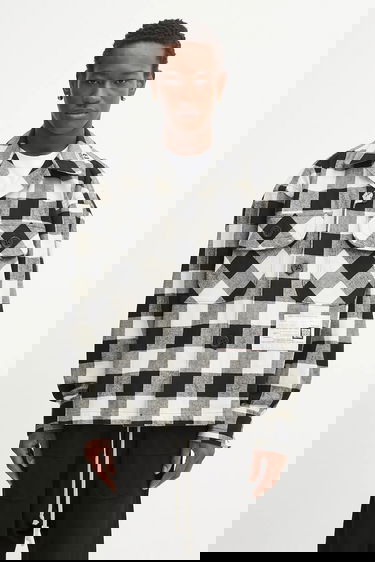 Skjorta Maison MIHARA YASUHIRO Maison MIHARA YASUHIRO Amateur Sewn Relaxed Fit Buffalo Check Shirt Flerfärgad | A15SH086, 0