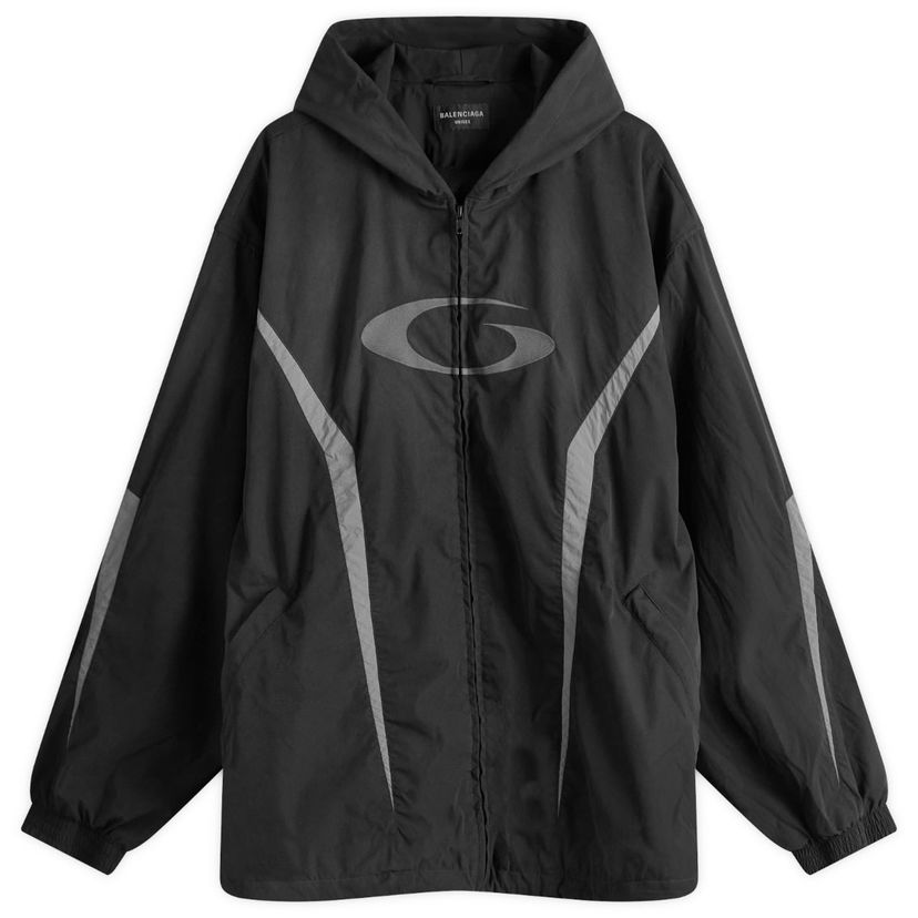 Vindjacka Balenciaga Balenciaga Tracksuit Jacket Svart | 814393-TRO31-1779