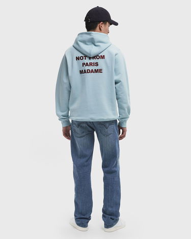 Sweatshirt Drôle de Monsieur Drôle de Monsieur Slogan Hoodie XXL Blå | G-HO162-CO127-LBE, 1