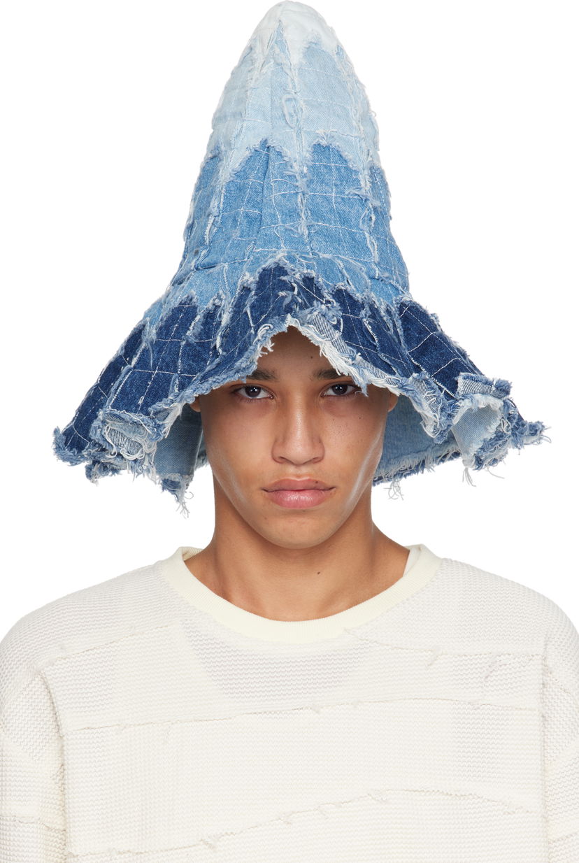 Hatt Who Decides War Who Decides War Highest Point Denim Bucket Hat Blå | 1341550008SS25