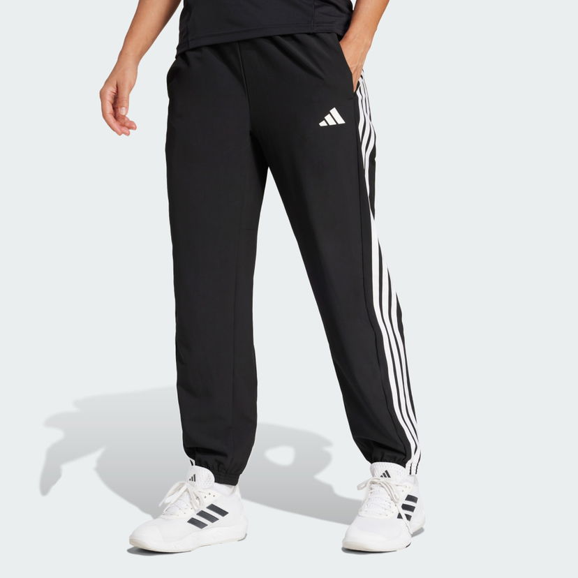 Träningsbyxor adidas Performance Woven Training Joggers With Side Stripes Svart | JI8313