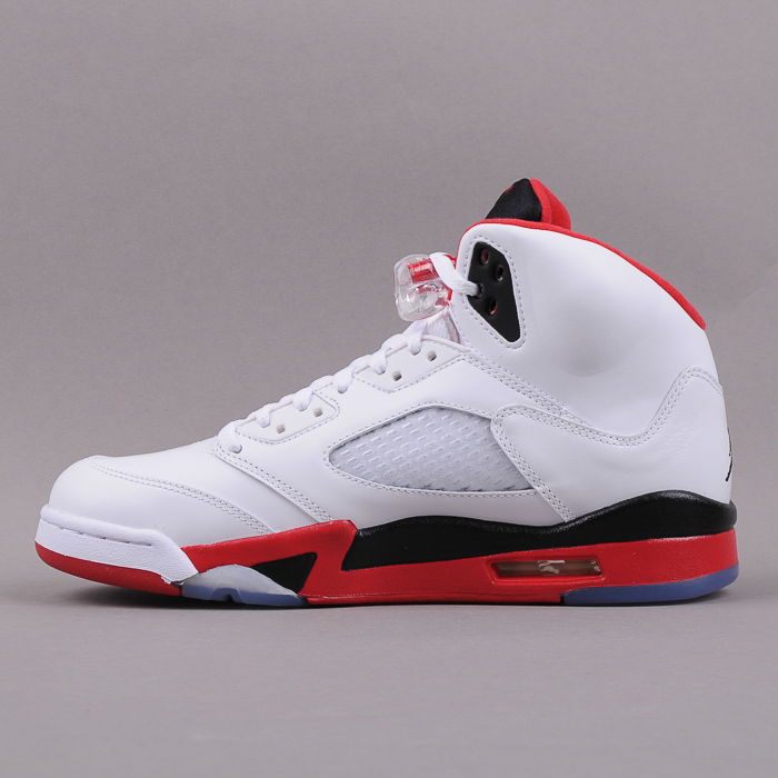 Sneakers och skor Jordan Air Jordan 5 Retro "Fire Red" 2013 Vit | 136027 120, 0