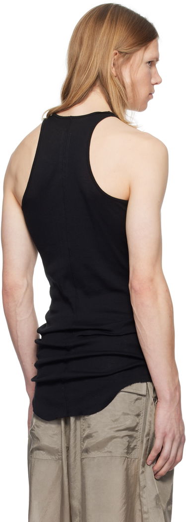 Linne Rick Owens Rick Owens Hollywood Basic Rib Tank Top Svart | RU01E5150 MR, 2