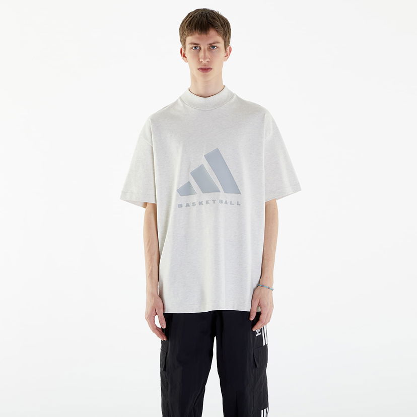 T-shirt adidas Performance Basketball Tee UNISEX Vit | IX1968