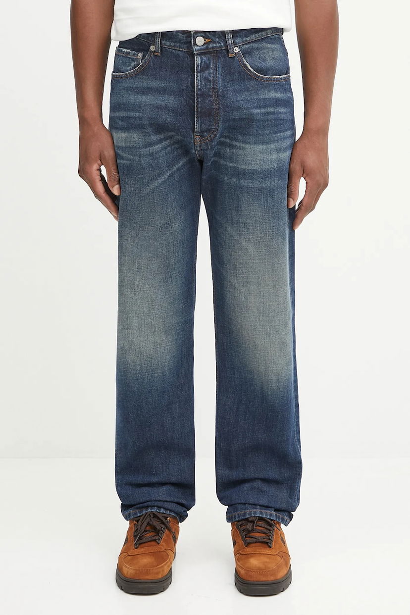 Jeans Maison Margiela MM6 Maison Margiela Loose Fit Jeans Blå | SH2LA0037.S30844.964