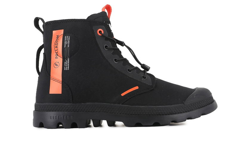 Sneakers och skor Palladium Pampa Lite Journey Packable Boot Svart | 79539-008-M