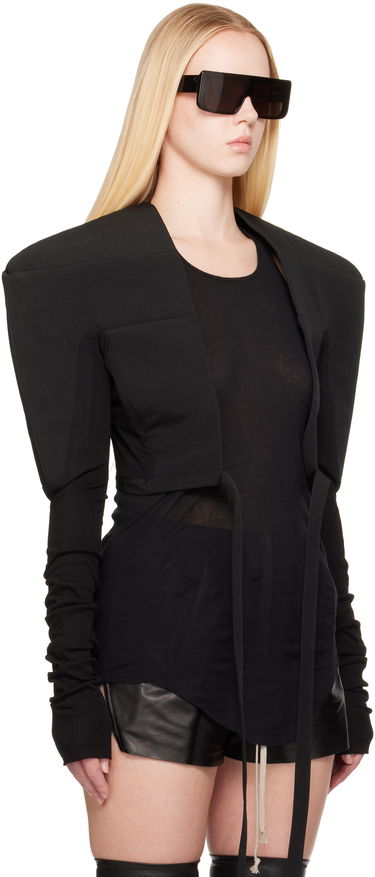 Jacka Rick Owens Rick Owens Hollywood Tight Blazer Svart | RO01E7275 PCVSJA, 1