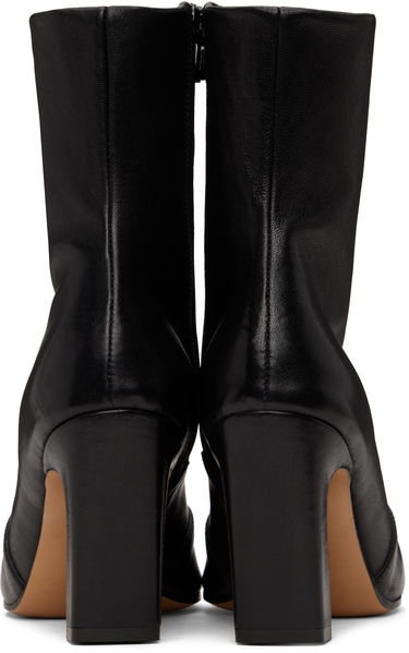 Sneakers och skor Khaite Khaite Nevada Stretch High Heel Boots Svart | F1067-836, 1
