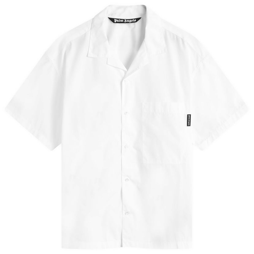Skjorta Palm Angels Vacation Shirt Vit | PMGG00AS25FAB0040110
