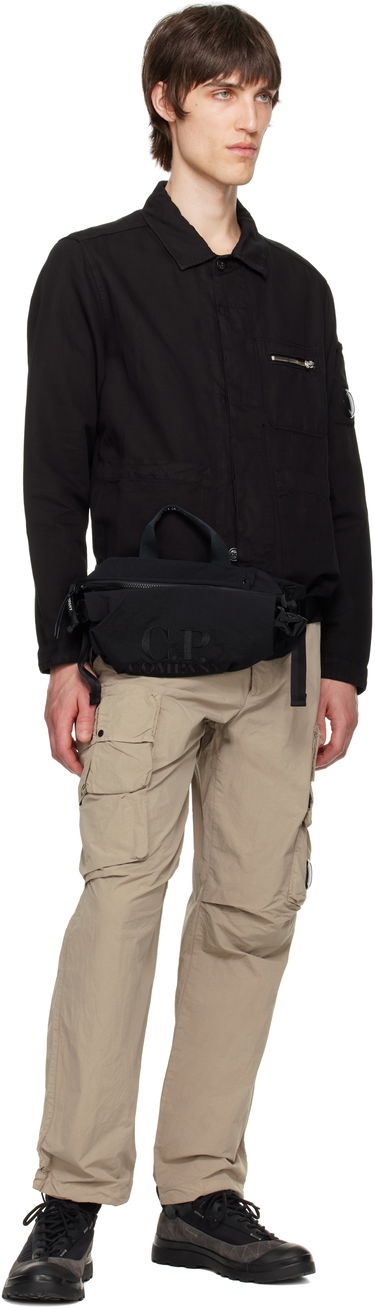 Midjeväska C.P. Company C.P. Company Paper Touch Belt Bag Svart | 18CMAC298A-110188G, 3