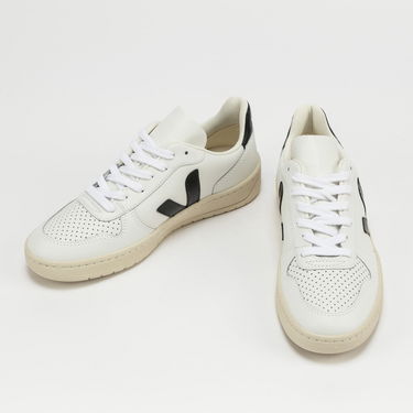 Sneakers och skor Veja V-10 Leather Extra Vit | VX0200005A, 3