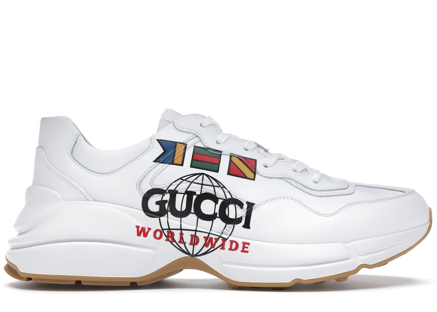 Sneakers och skor Gucci Rhyton 'Worldwide' Vit | 599146 DRW00 9014, 0