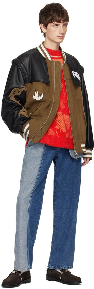 Sweater Feng Chen Wang Feng Chen Wang Landscape Painting Sleeveless Sweater Röd | FUF16KT14O, 3