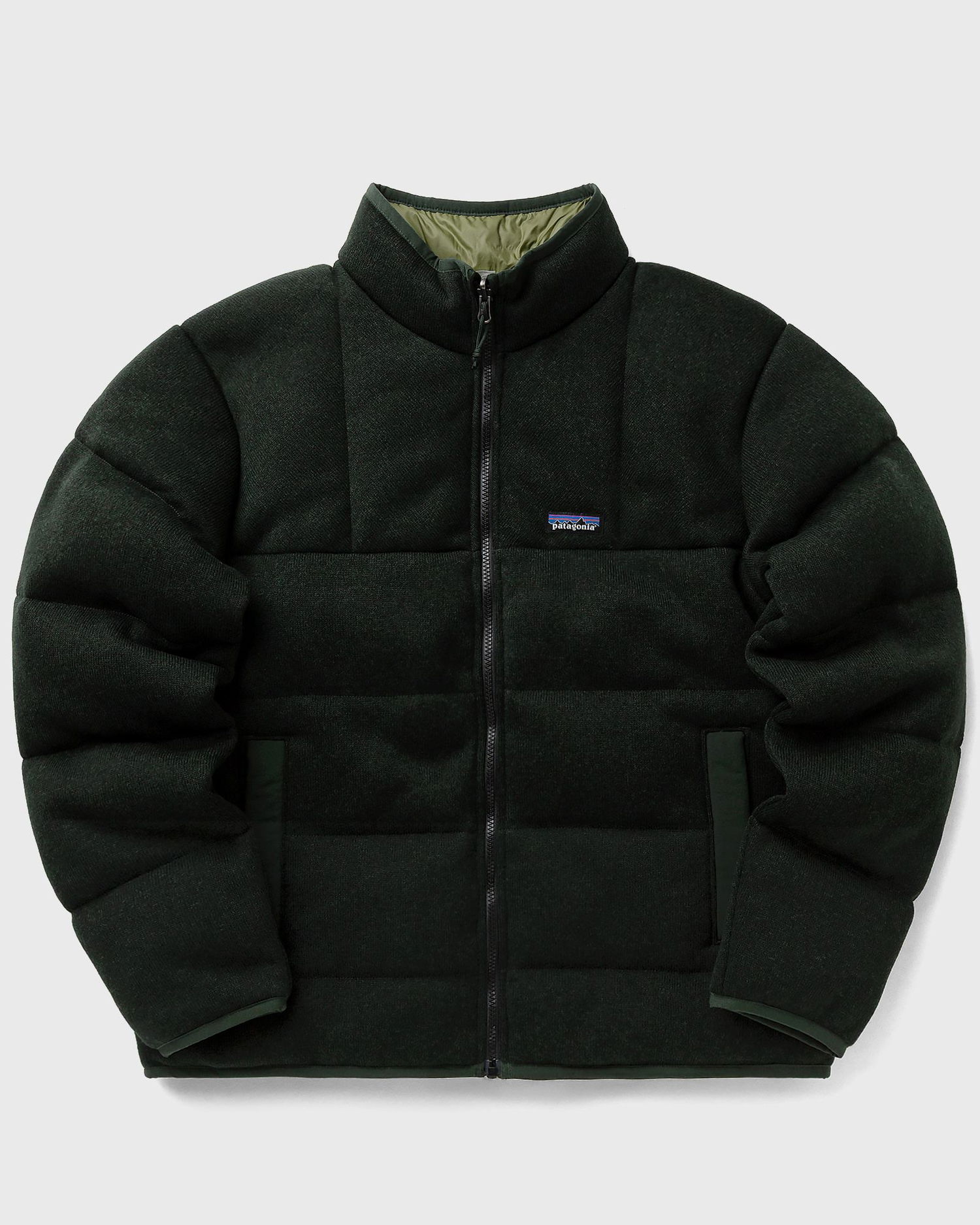Pufferjacka Patagonia Reversible Down Better Sweater Jacket Grön | 26250-OLGG, 0