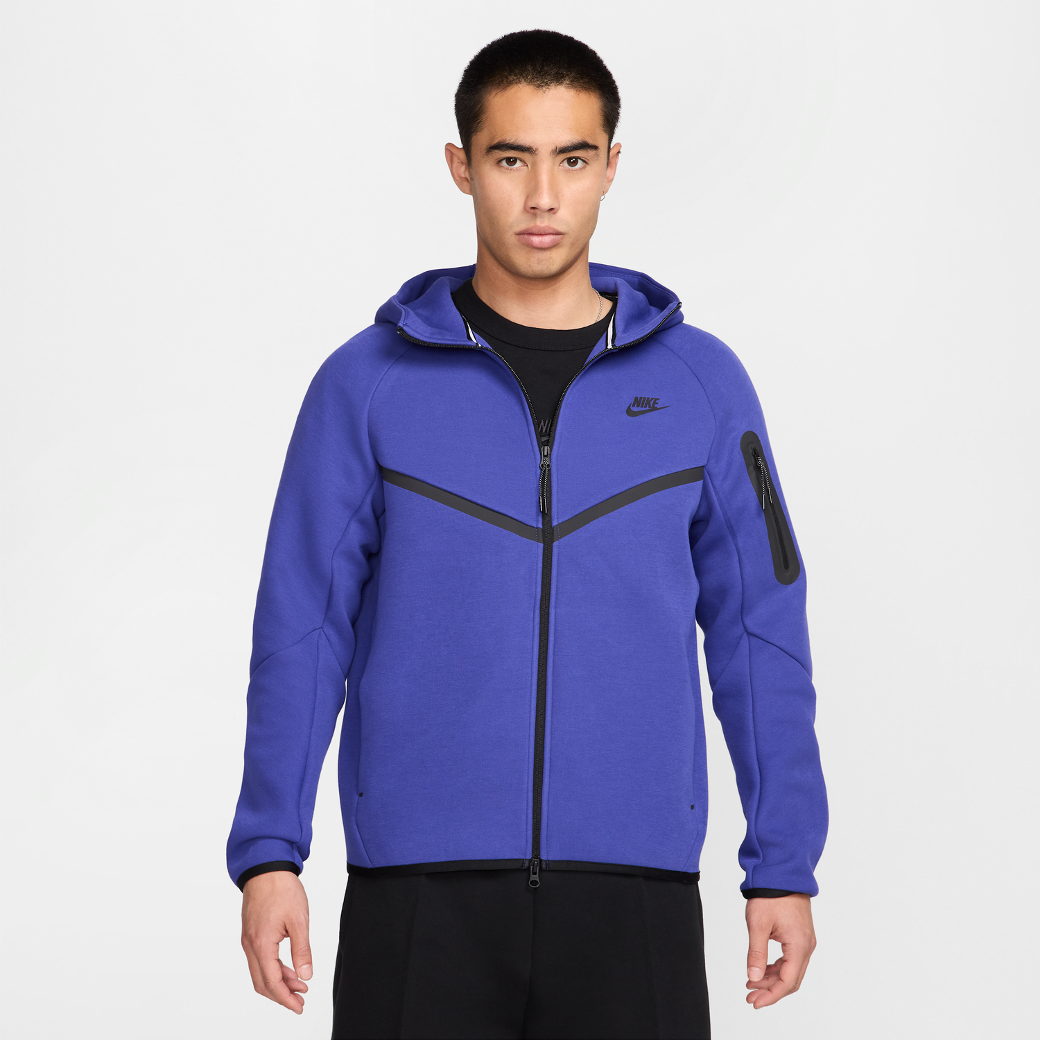 Sweatshirt Nike Tech Windrunner Full-Zip Hoodie Blå | HV0949-539, 0