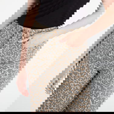 Byxor GUESS Pants Wide Leg Brown Beige | W5YA1AWHFP2-P7XQ, 1