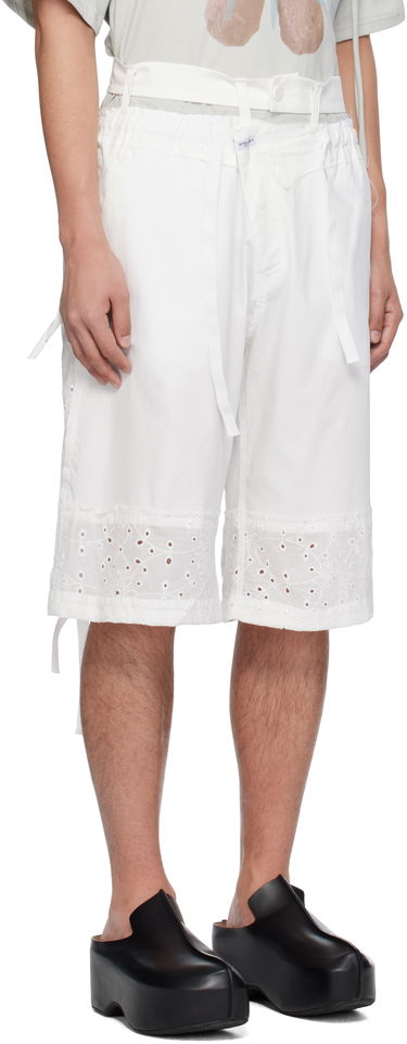 Shorts Ottolinger Ottolinger Baggy Cargo Shorts Vit | 106-200206-01, 1