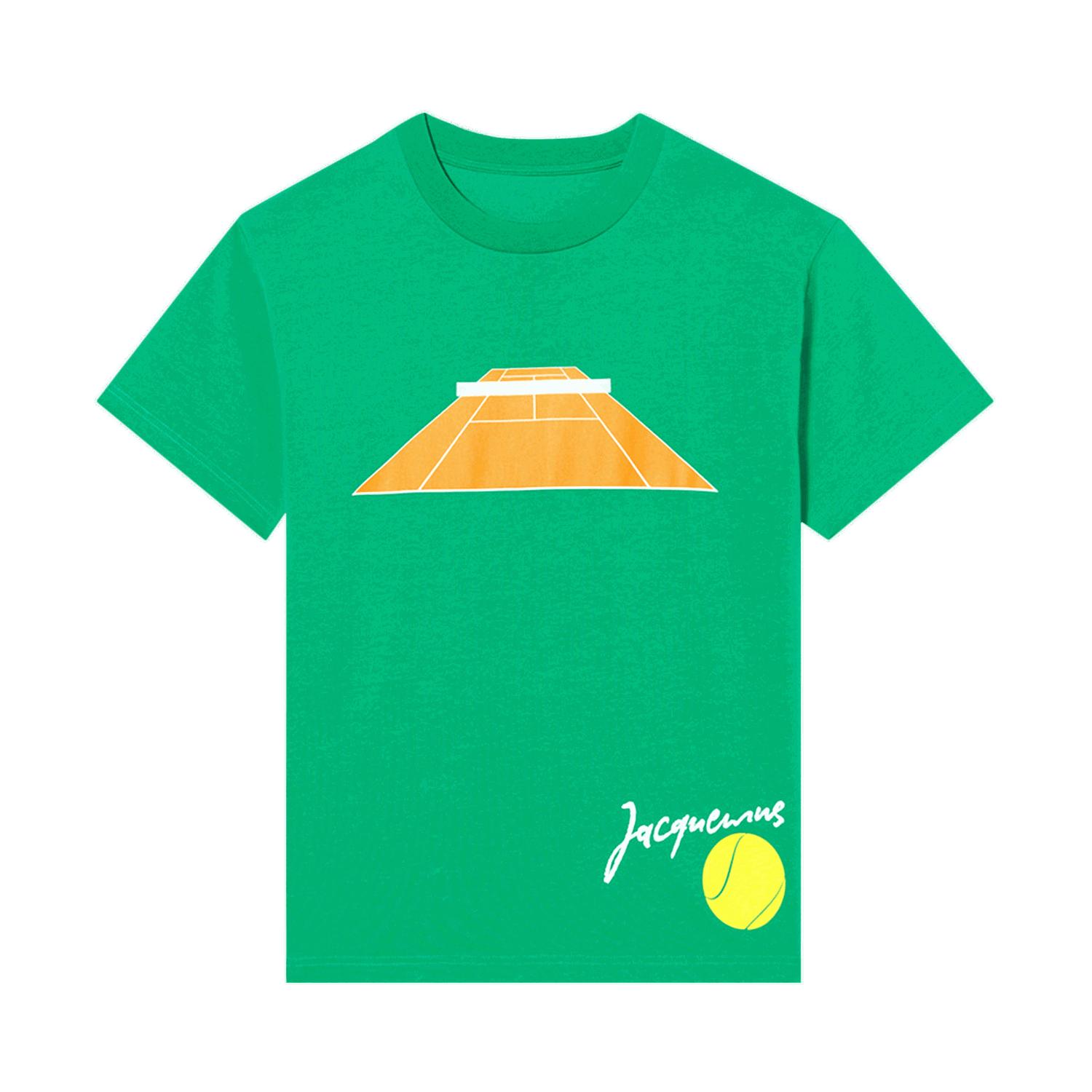 T-shirt Jacquemus Le T-Shirt Tennis Grön | 225JS029 2003 5AF, 0