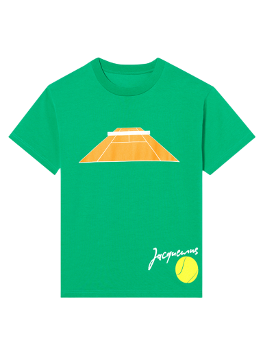 T-shirt Jacquemus Le T-Shirt Tennis Grön | 225JS029 2003 5AF