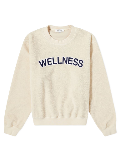 Sweatshirt Sporty & Rich Wellness Sherpa Sweatshirt Beige | CR666CR