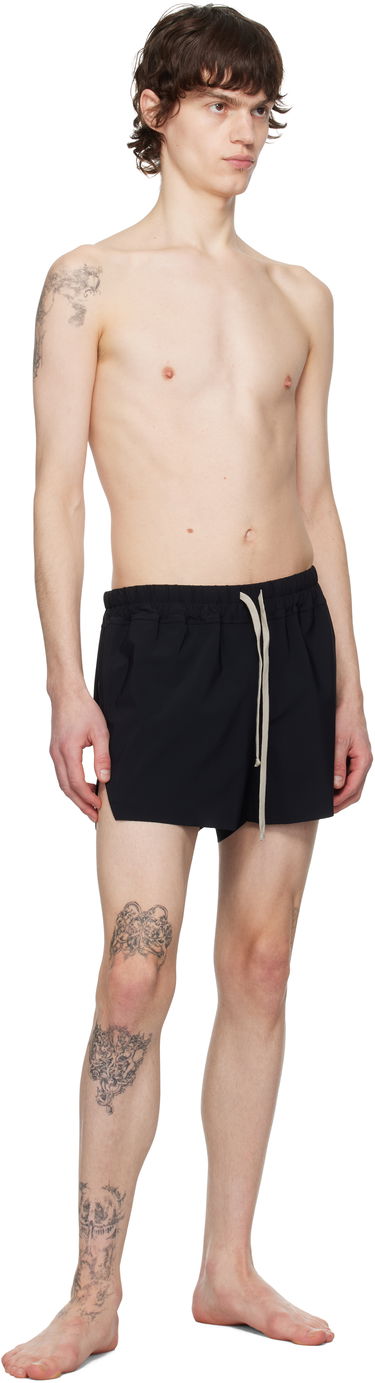 Badkläder Rick Owens Rick Owens Hollywood Boxer Swim Shorts Svart | RU01E5012 NS, 3