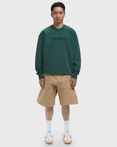 Sweatshirt JW Anderson JW Anderson Logo Sweatshirt Grön | JW0215-PG1632-591, 1