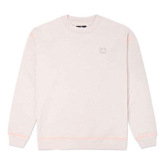 Sweater Converse Renew Graphic Crewneck Sweatshirt Rosa | 10021574-A02