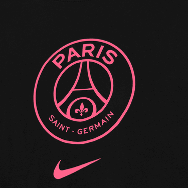 T-shirt Nike Paris Saint-Germain FC Crest T-Shirt Svart | a33048-010, 2