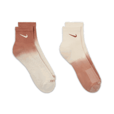 Strumpor Nike Everyday Plus 2 Pairs Röd | FJ4913-907, 4