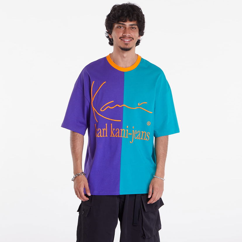 T-shirt Karl Kani T-Shirt KKJ Block Boxy Tee Flerfärgad | KU242-009-1