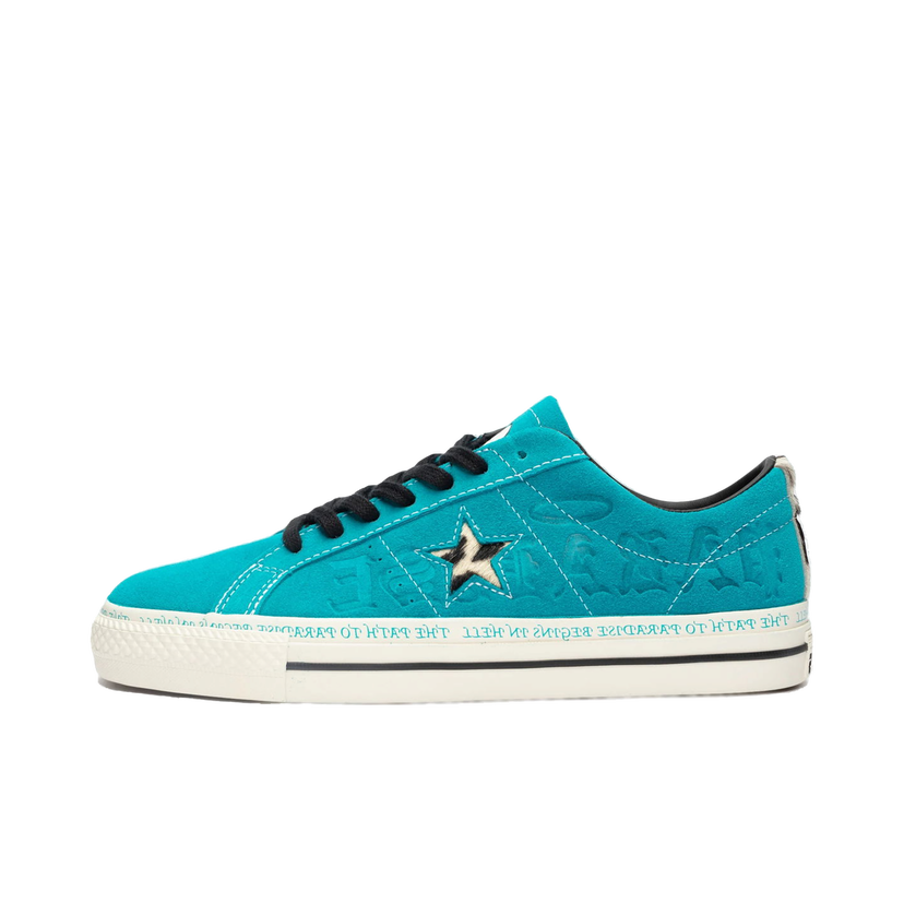 Sneakers och skor Converse Sean Pablo x One Star Pro Low "Paradise - Rapid Teal" Turkos | 173215C