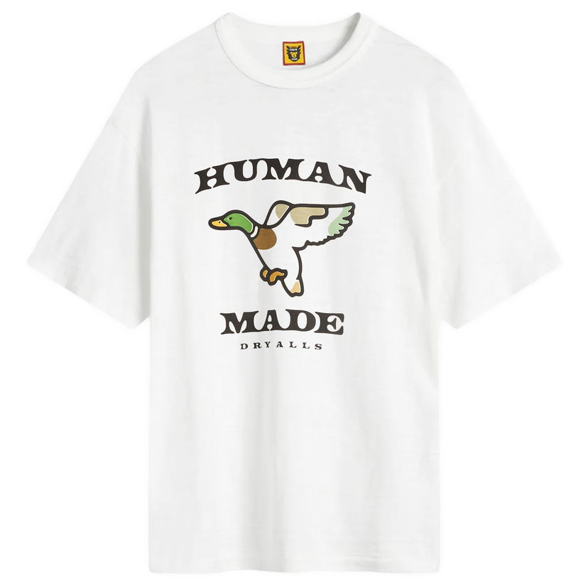 T-shirt Human Made Human Made Flying Duck Graphic Tee, Size Large Vit | HM30TE009-WHT