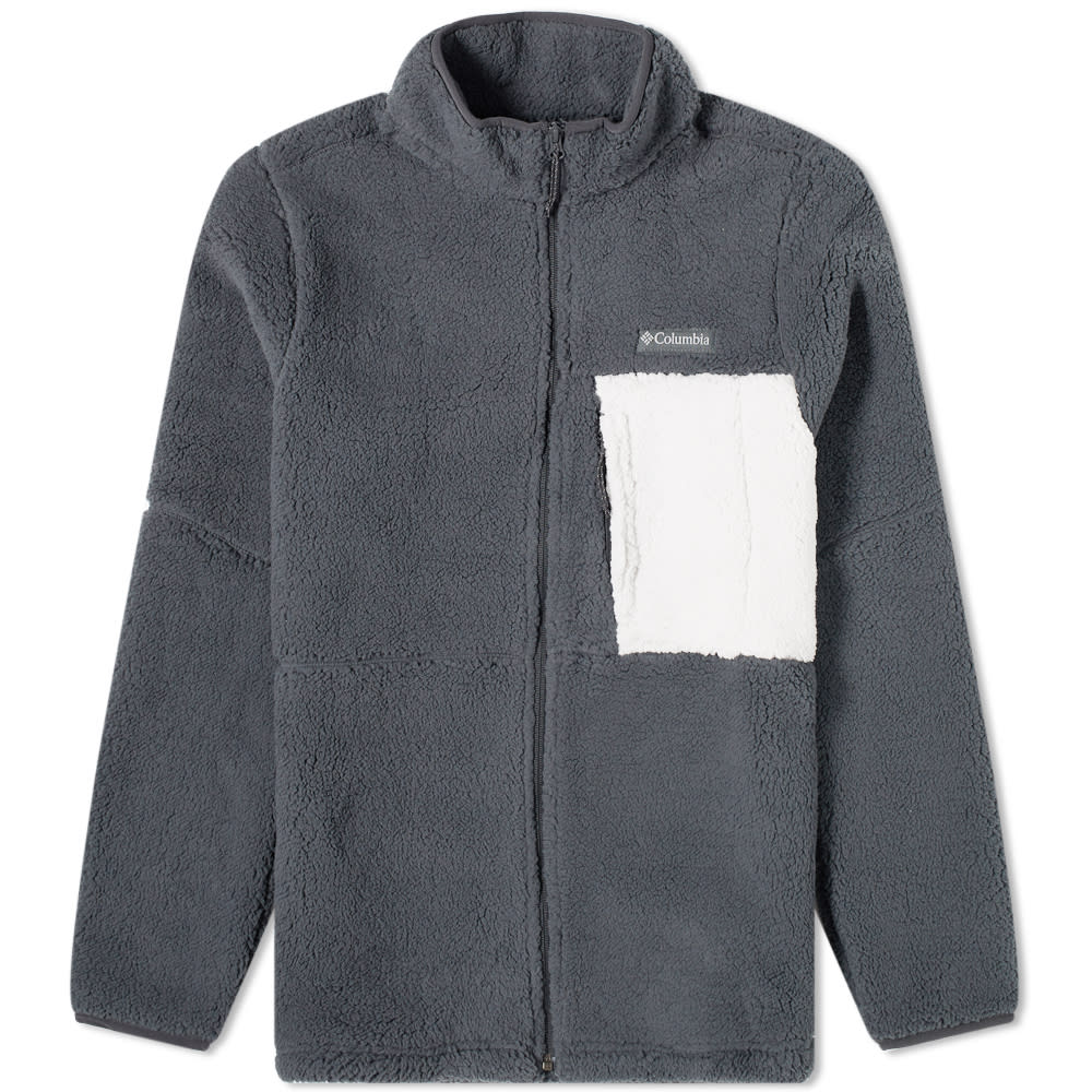 Jacka Columbia Mountainside Heavyweight Fleece Jacket Grå | 1911083-011, 0