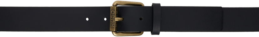 Bälten BOSS Hugo Leather Belt Svart | 50537074