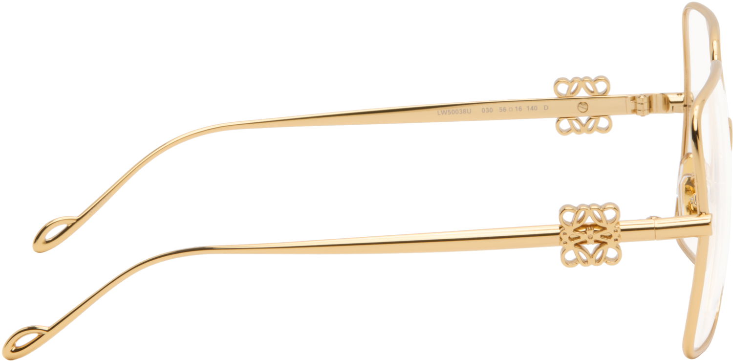 Solglasögon Loewe Square Glasses Metallisk | LW50038U 192337093234, 1