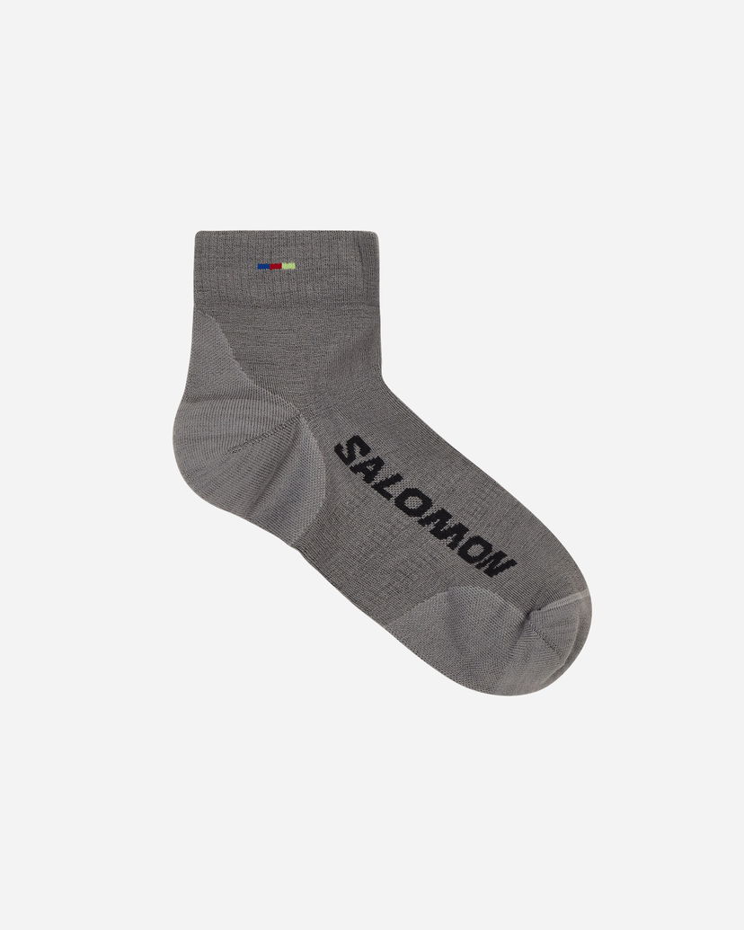 Underkläder och strumpor Salomon Sunday Smart Ankle Socks Shark Skin Grå | LC2257900