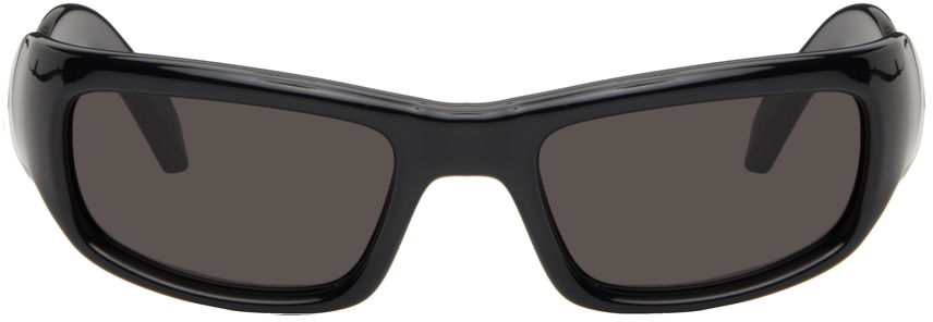 Solglasögon Balenciaga Hamptons Rectangle Sunglasses Svart | BB0320S, 0