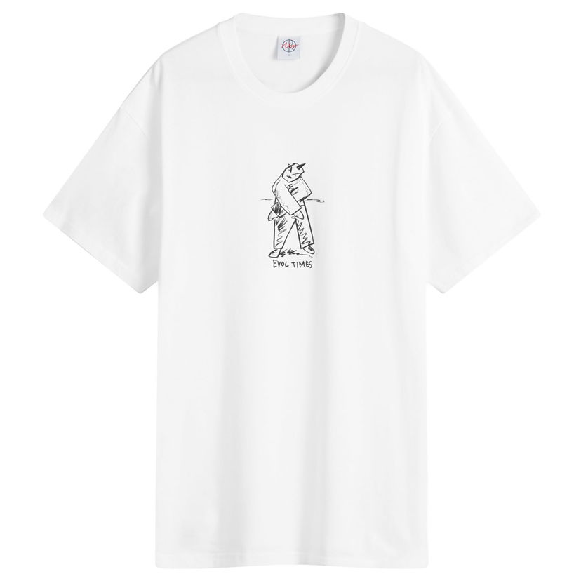 T-shirt Polar Skate Co. Evol Times Graphic T-Shirt - White Vit | PSC-W24-26