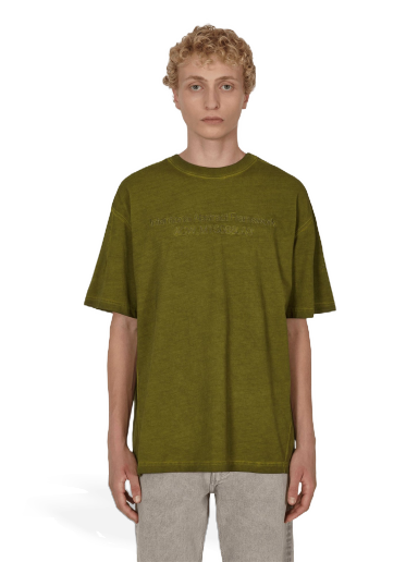 T-shirt A-COLD-WALL* Overdye T-Shirt Grön | ACWMTS088 MLGR