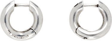 Örhängen Ann Demeulemeester Ann Demeulemeester Mariela Anatomic Silver Loop Earrings Metallisk | 2520-W-JE07-JW020-070, 0