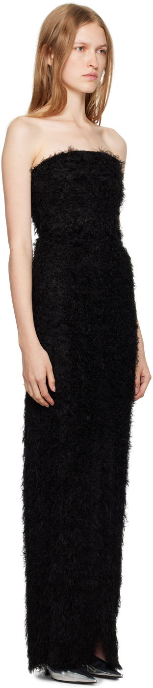 Klä TOTEME TOTEME Women's Strapless Maxi Dress Svart | 244-WRD0133-FB0287, 1