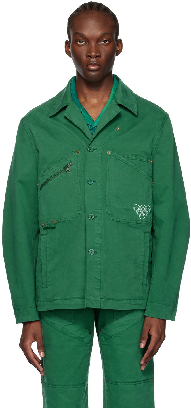 Vindjacka Marine Serre Workwear Jacket Grön | J106SS23X