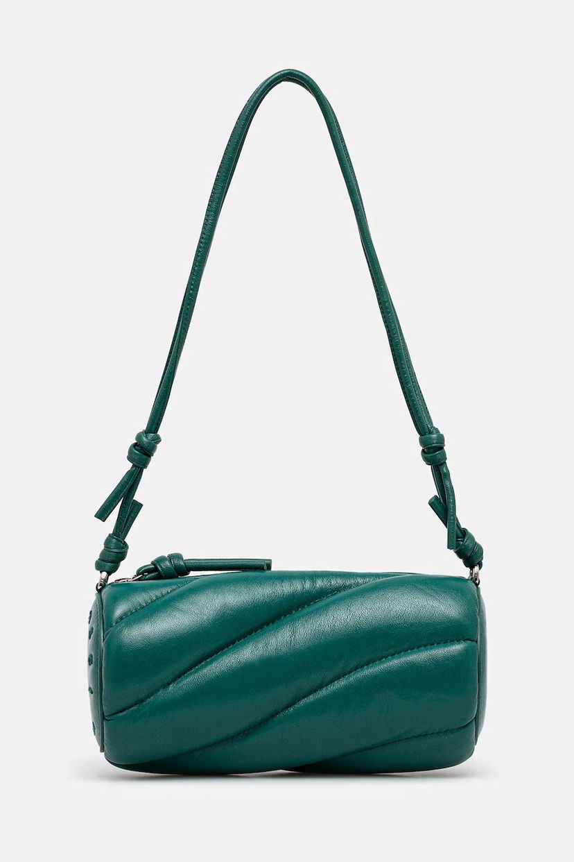 Handväska Fiorucci Fiorucci Mella Leather Shoulder Bag Grön | U02SPABA001LE04GN02