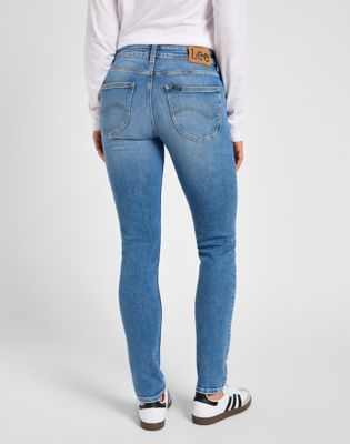 Jeans Lee Elly Holding Back Jeans Blå | 112355239