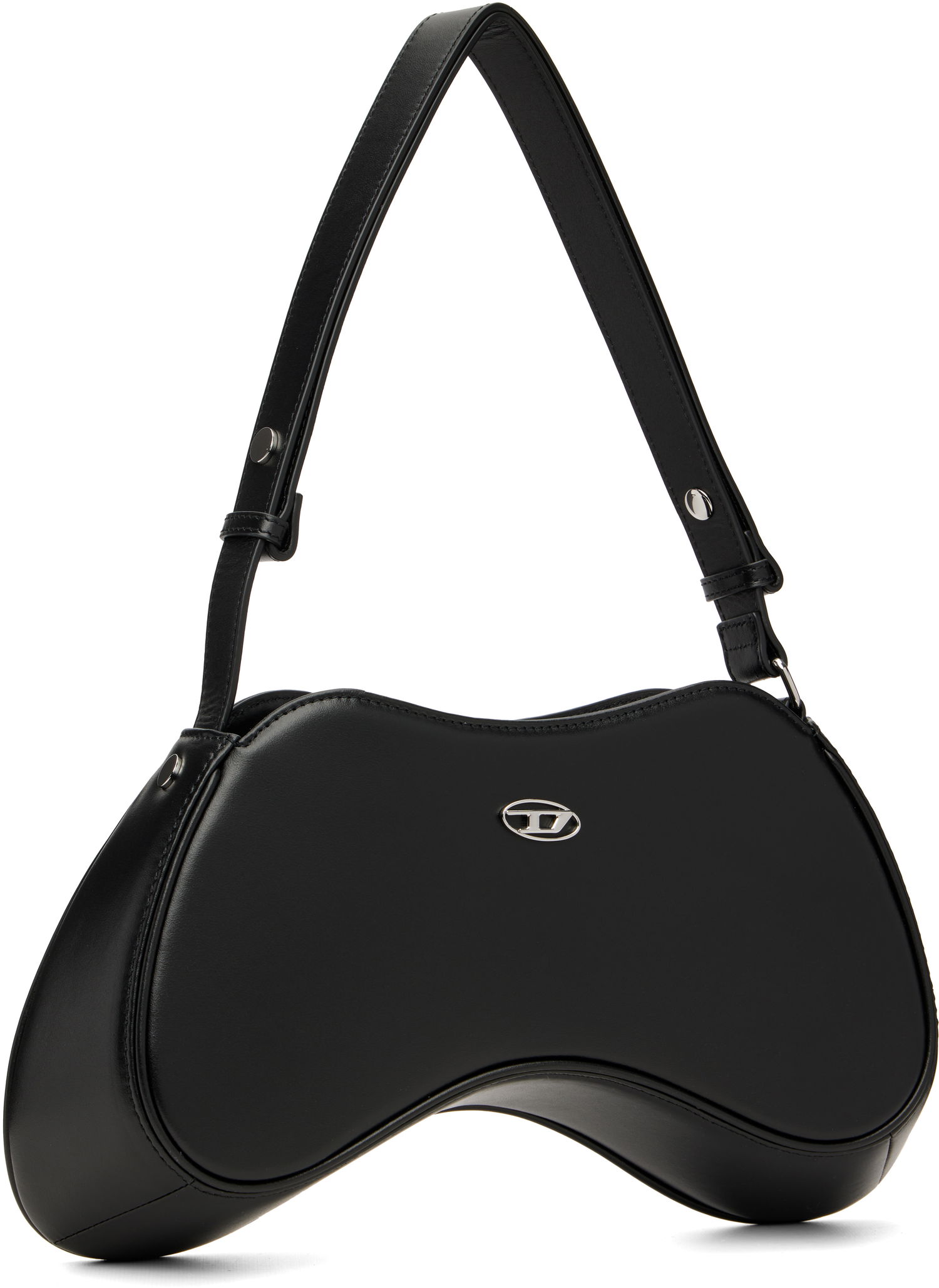 Axelväska Diesel Play Shoulder Bag Svart | X10201 PR227, 1