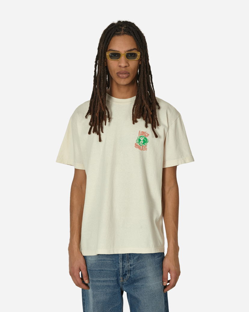 T-shirt Awake NY Crawford T-Shirt Off White Vit | 9031877 OWHT