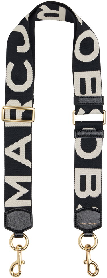Bälten Marc Jacobs Marc Jacobs 'The Logo Webbing' Shoulder Strap Svart | 2S3SST013S02, 0