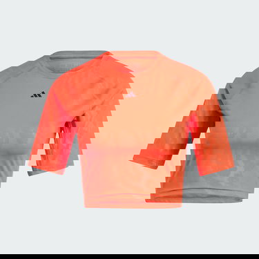 Crop top adidas Originals Power Crop Top Orange | IN6207, 4