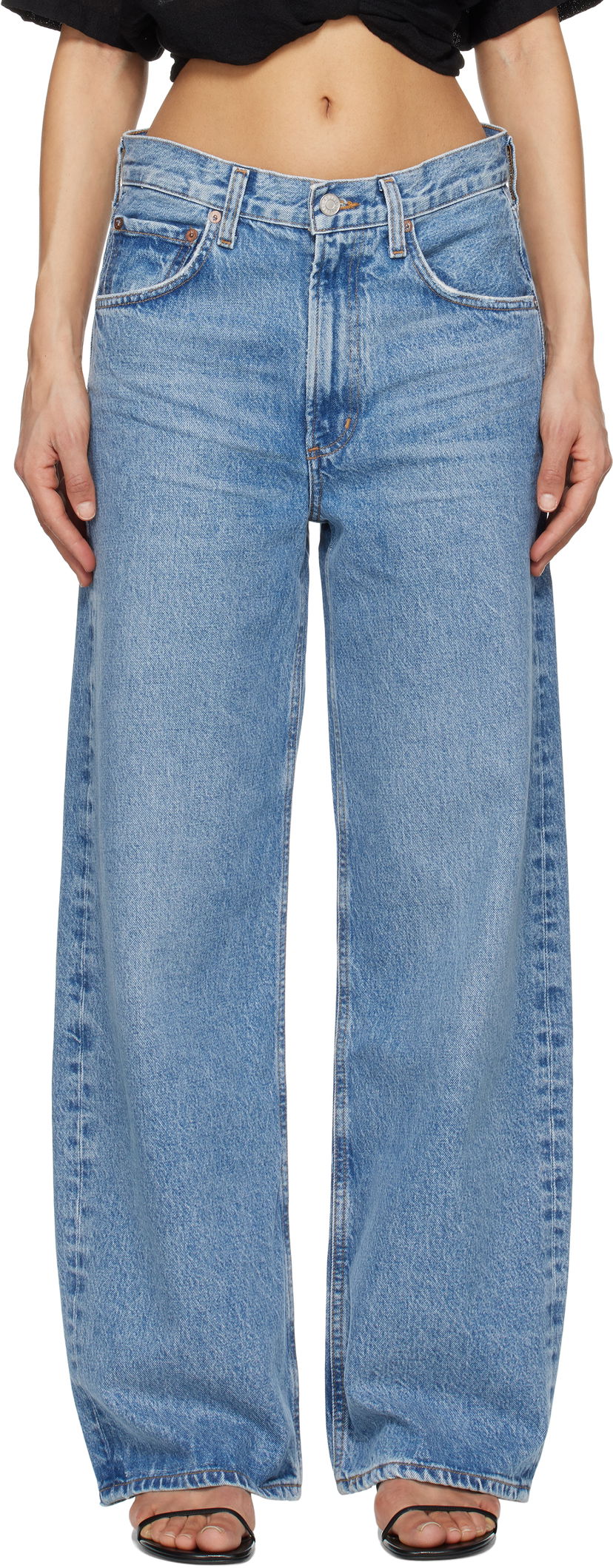 Jeans AGOLDE AGOLDE Low Curve Jeans Blå | A197B-1535