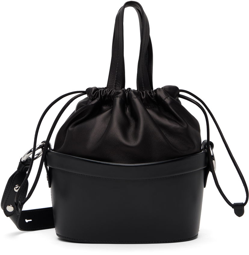 Handväska Maison Margiela Maison Margiela Fire Bucket Small Tote Bag Svart | SB1WD0030 P7267
